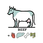 Beef with Tripe Prey Model Raw (PMR)
