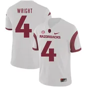 Jarius Wright 4 White College Football Jersey
