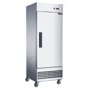 D28EF Compact Single Door Commercial Freezer in Stainless Steel