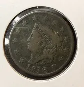 1818 Large Cent, Nicely Circulated, Original. (22546)