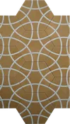 11×13 Lancaster Terra Hexagon Porcelain Tile