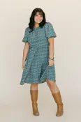 Andie Dress-Blue Floral