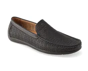 (13) Black Lightweight Casual Ventilated Driving Loafer