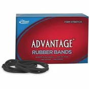 Alliance Rubber Advantage Classic Black - Size: #33 - 3.5" Length x 0.1" Width - Stretchable, Reusable, Durable, Elastic, Strong - Rubber - Classic Black - 1 Box