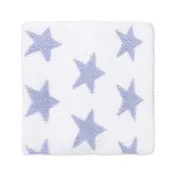 Chenille - Dusty Blue Star Blanket