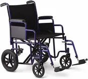 Bariatric Transport Wheelchair 22" 500lb capacity
