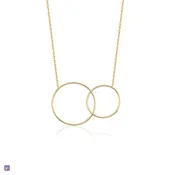 14k Large Infinity Necklace