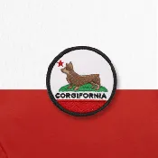 Corgifornia Patch