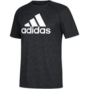 Wholesale adidas Men's Basic Badge of Sport Tee Dark Grey/White