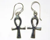 Ankh Earrings