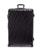 19 Degree Extended Trip Expandable 4 Wheeled Packing Case - Black Texture