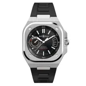 Bell &amp; Ross BR-X5 Black Steel (BRX5R-BL-ST/SRB)