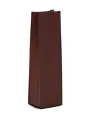 12-16 oz Matte Brown Side Gusseted Bag w/ Valve