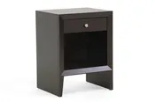 Accent Nightstand in Dark Brown Engineered Wood bxi4359-86