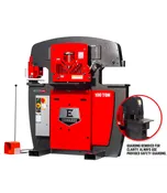 100 Ton Ironworker 3 Phase, 230 Volt, PowerLink, Coper Notcher