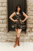 Desert After Dark Western Romper