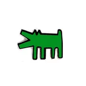 Barking Dog Pin - Green