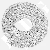 925 4mm Single Row Tennis Chain