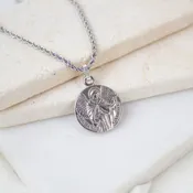 Archangel Gabriel Guardian Angel Necklace