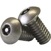 10-32 x 1-1/2 Button Head Socket Security Screw Stainless