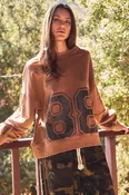 Acid Washed Oversized Sweatshirt