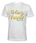Living Foods Retro front only T-Shirt