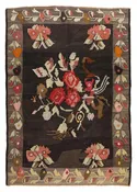 Vintage Kilim Wool Rug 5'3''x7'7''