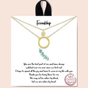 077039, DAINTY LAYERED NECKLACE