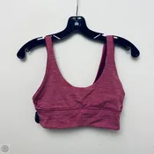Athletic Bra By Lululemon In Pink, Reversible, Size: 8