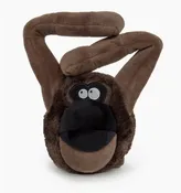 Action Ape Plush Dog Toy