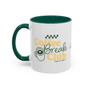 Coffee Break Colored Mug - Green