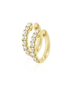 1.31ctw Diamond Hoops