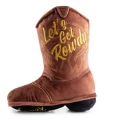 Brown Cowboy Boot Pet Toy