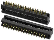 0.10" x 0.10" Dual-Row PCB DIP Plug Connector