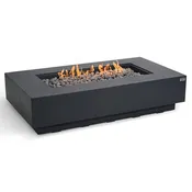 Elementi Pro Ravello 72" Rectangular Concrete Gas Fire Table