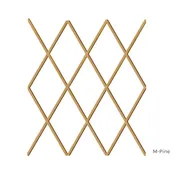 17-DH Diamond Horizontal Window Grille
