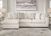 Chessington Ivory 2pc. LAF Chaise Sectional