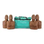 WorldPoint Products® CPR Tommi® - Dark Skin - 4 Pack