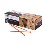 0.152" x 6" Strong-Tie SDWC15600-KT Truss Plate Structural Screw - Orange Zinc, Pkg 50