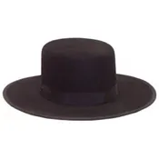 Amish Dress Hat - Flat Top — Amishcraft.com