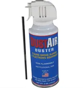10oz Push Button Accuated Air Duster