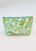 Beachy Palms Zippered Pouch