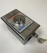 Key Switch Medeco Cyl (2 Screw Face Plate)