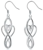 Irish Vintage Dangles Silver Earrings