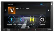 7″ AV Media Receiver with Apple CarPlay and Android Auto- DUAL- DCPA706