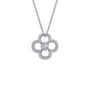 0.29 ct tw Clover Necklace — Cronier's Fine Jewelry