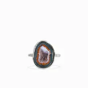 Agate Geode Ring