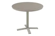 42" Round Balcony Height Pedestal Table w/ hole (MGP Slat Tables)