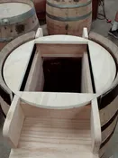 Do-It-Yourself (DIY) Arcade Wine Barrel Control Panel & Monitor Cover