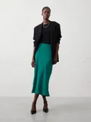 Midi Slip Skirt